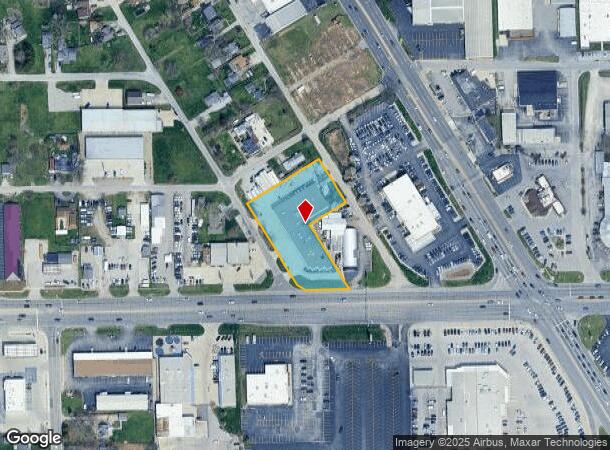  620 W Coliseum Blvd, Fort Wayne, IN Parcel Map