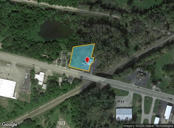  5009 E Main Street Rd, Batavia, NY Parcel Map