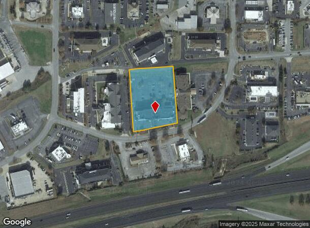  210 Colonial Dr, Oxford, AL Parcel Map