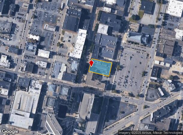 615 Main St, Buffalo, NY Parcel Map