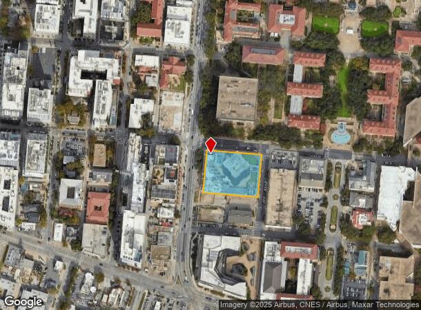  2025 Guadalupe St, Austin, TX Parcel Map