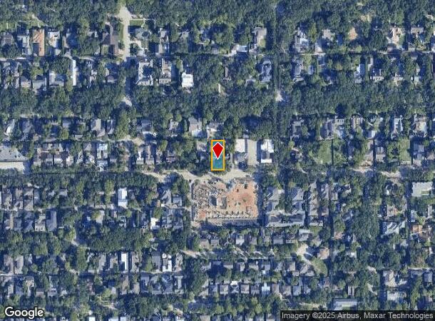  1724 Bissonnet St, Houston, TX Parcel Map