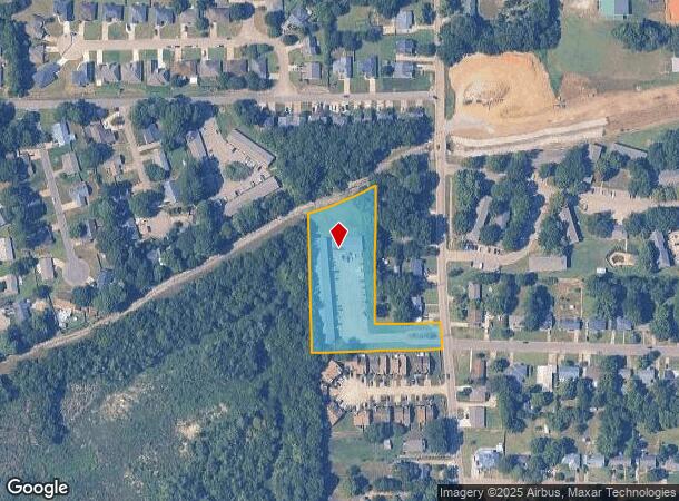 405 Lumpkin Ave, Tupelo, MS Parcel Map