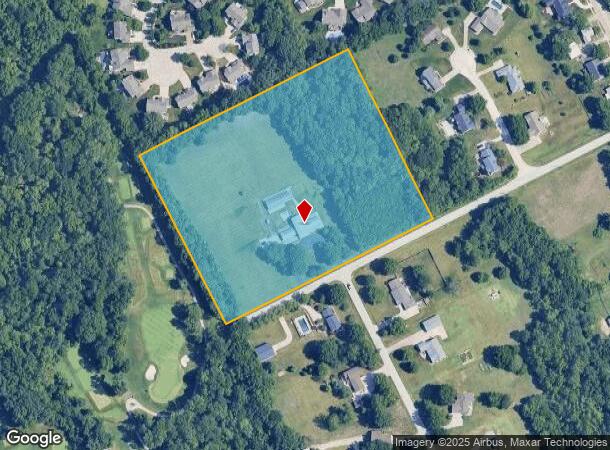  6101 Ozark Way, Weldon Spring, MO Parcel Map