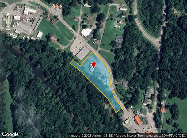 525 W Main St, Sutton, WV Parcel Map
