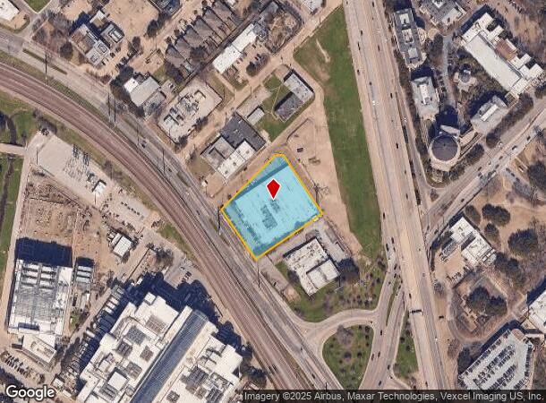  3910 Harry Hines Blvd, Dallas, TX Parcel Map