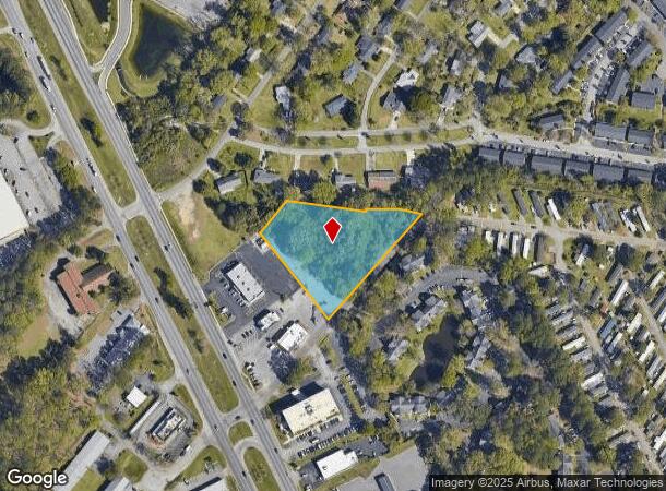 1951 Hawthorne Dr, Charleston, SC Parcel Map