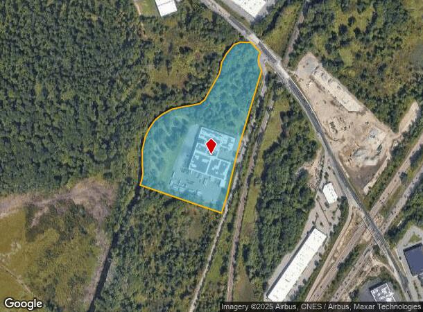 15 University Rd, Canton, MA Parcel Map