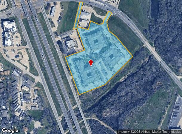 444 E Renfro St, Burleson, TX Parcel Map