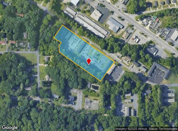 3690 Yarbrough Ave, Winston Salem, NC Parcel Map
