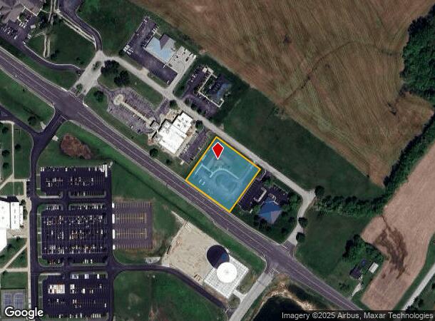  1410 S Quail Run Rd, Vincennes, IN Parcel Map