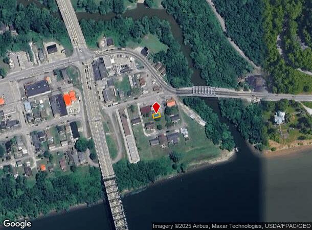  2Nd Ave, Chesapeake, OH Parcel Map