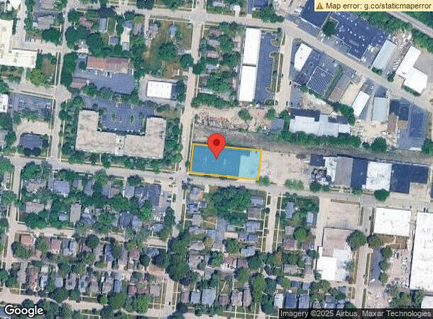  520 E Church St, Libertyville, IL Parcel Map