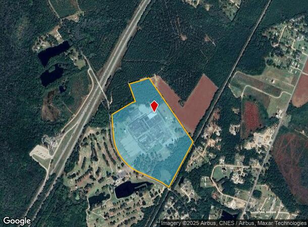  On Hwy S-17-198 1/2 Mi W Of Hwy, Dillon, SC Parcel Map