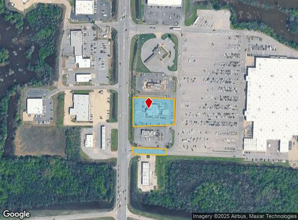  5511 S Olive St, Pine Bluff, AR Parcel Map
