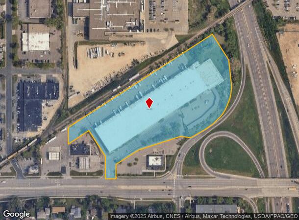 1240 W 98Th St, Minneapolis, MN Parcel Map