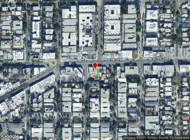  8344 Melrose Ave, West Hollywood, CA Parcel Map
