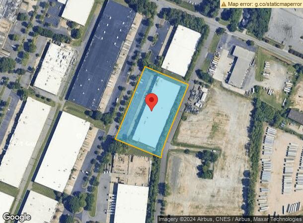  3800 Woodpark Blvd, Charlotte, NC Parcel Map