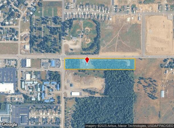 6444 W Highway 53, Rathdrum, ID Parcel Map