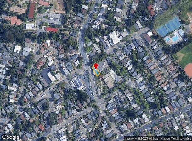  1576 Hopkins St, Berkeley, CA Parcel Map