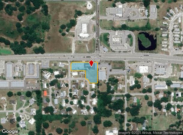 2054 Highway 70 W, Okeechobee, FL Parcel Map