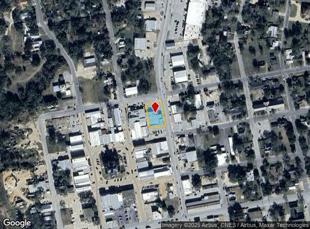  207 N Texana St, Hallettsville, TX Parcel Map