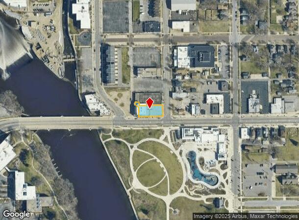  521 W Jefferson Blvd, South Bend, IN Parcel Map