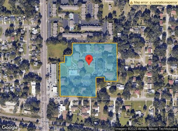  512 Camino Real Ct, Brandon, FL Parcel Map