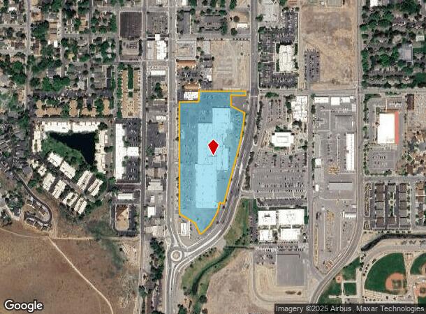  1313 S Carson St, Carson City, NV Parcel Map