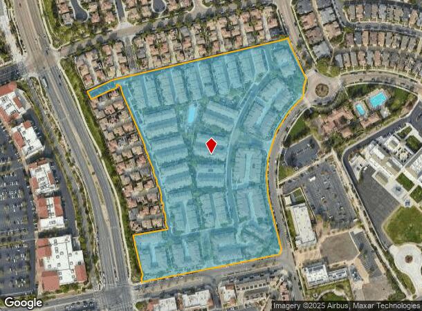  1627 Cliff Rose Dr, Chula Vista, CA Parcel Map