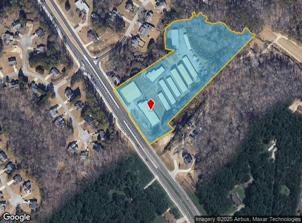 6121 Spout Springs Rd, Flowery Branch, GA Parcel Map