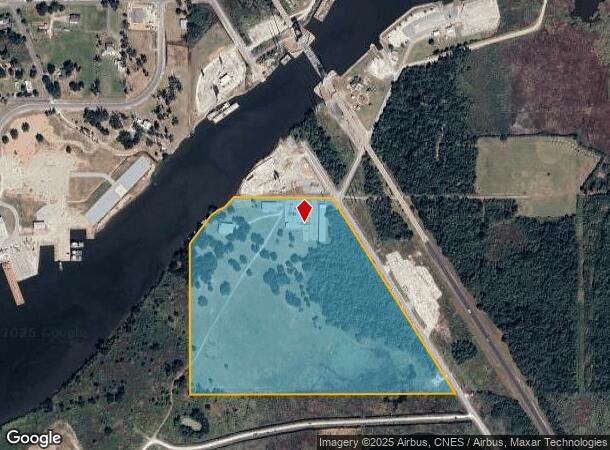 7901 Intracoastal Park Rd, Lake Charles, LA Parcel Map