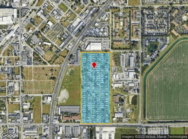  451 Se 8Th St, Homestead, FL Parcel Map