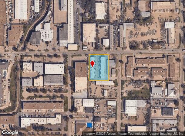  2510 Southwell Rd, Dallas, TX Parcel Map