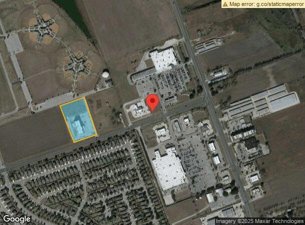  180 Carlos G Parker Blvd Nw, Taylor, TX Parcel Map