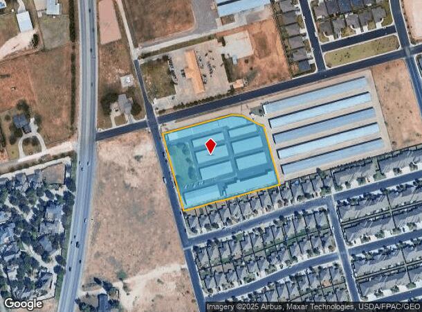 4928 N Lamesa Rd, Midland, TX Parcel Map