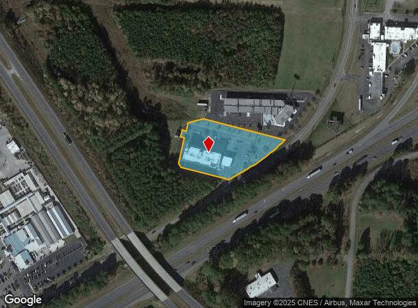  1695 Outlet Center Dr, Selma, NC Parcel Map