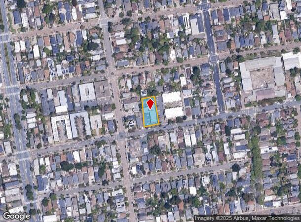  1611 Russell St, Berkeley, CA Parcel Map