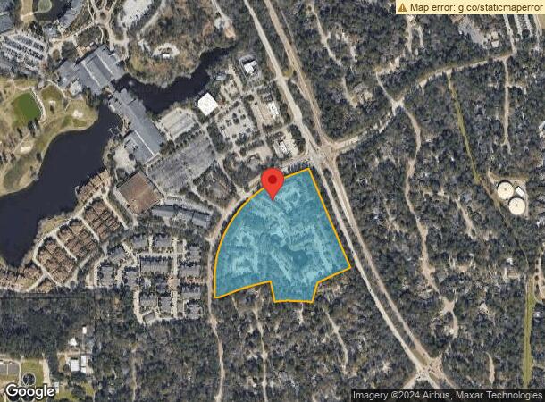  2301 S Millbend Dr, The Woodlands, TX Parcel Map