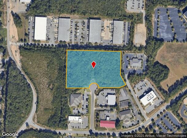 Executive Center Ct, Little Rock, AR Parcel Map