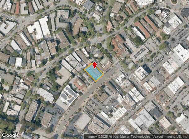 1412-1416 Chapin Ave, Burlingame, CA Parcel Map