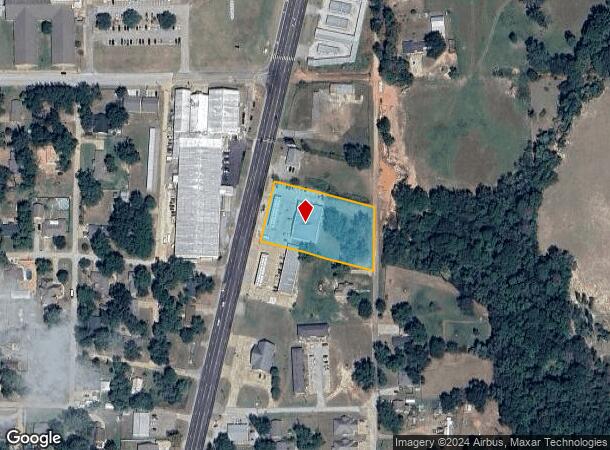  680 N Frankston Hwy, Frankston, TX Parcel Map