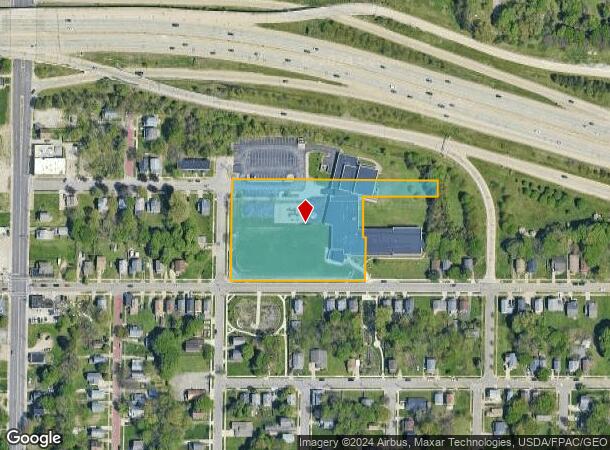  1156 4Th Ave, Akron, OH Parcel Map