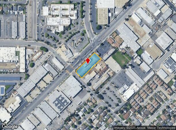 1612 Tyler Ave, South El Monte, CA Parcel Map