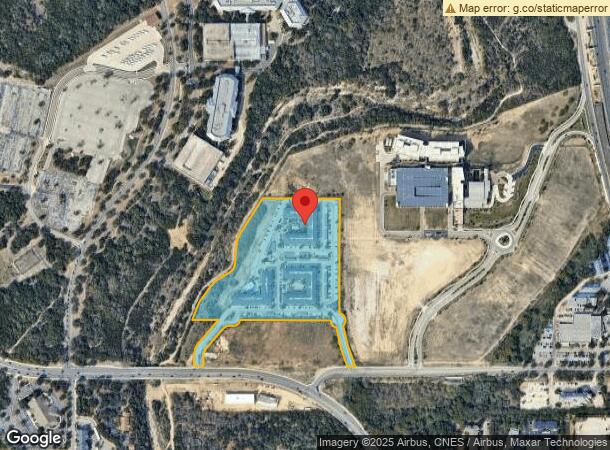  6023 Utsa Blvd, San Antonio, TX Parcel Map