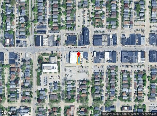  7423 W Greenfield Ave, Milwaukee, WI Parcel Map