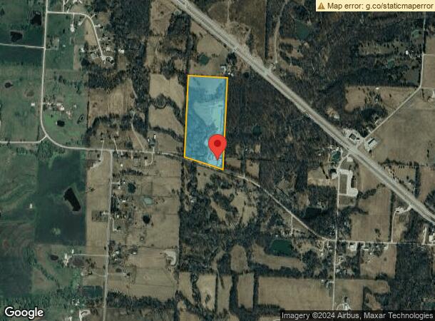  1645 Nw 550Th Rd, Kingsville, MO Parcel Map