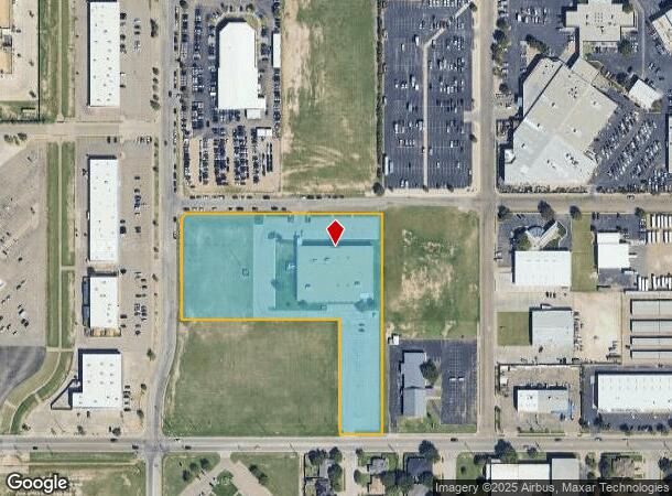  6013 63Rd St, Lubbock, TX Parcel Map