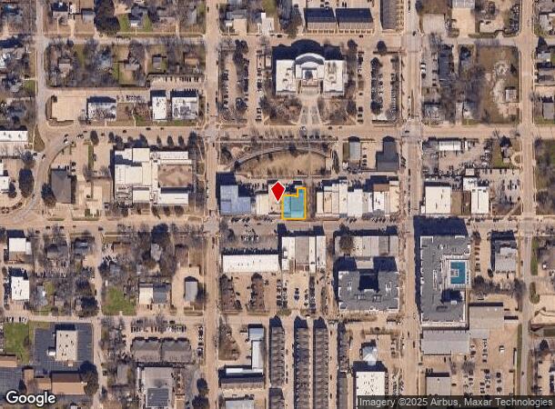  159 W Main St, Lewisville, TX Parcel Map