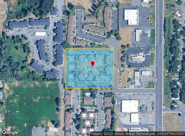 2336 University Ln, Cheney, WA Parcel Map